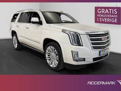 begagnad Cadillac Escalade 6.2 V8 4WD Platinum 7-sits T-lucka Drag