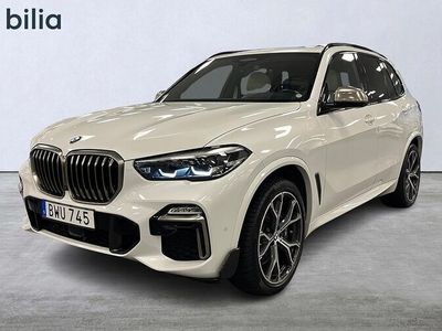 begagnad BMW X5 M50d | Kolfiber | Aktiv styrning | Luft | Panorama |