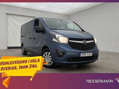 Blå Begagnad 2018 Opel Vivaro Minibuss | 204 800 kr