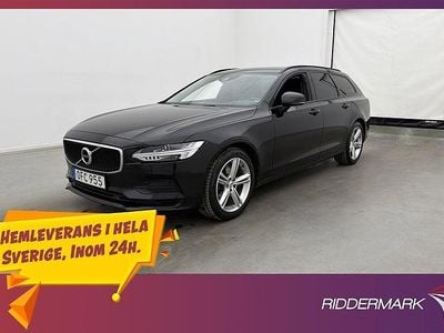 Svart Begagnad 2018 Volvo V90 Kombi | 194 400 kr (Marknadspris)