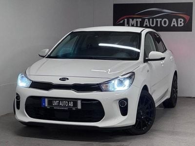 Begagnad Kia Rio 84 HK (61 kW) 2018 Vit Halvkombi