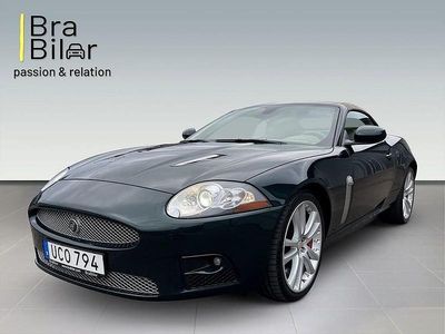 Begagnad Jaguar XKR R 416 HK (305 kW) 2009 Mörkgrön Cab