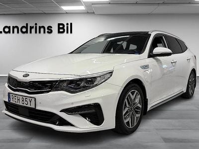 Begagnad Kia Optima Hybrid Sport 205 HK (150 kW) 2020 Vit Sedan