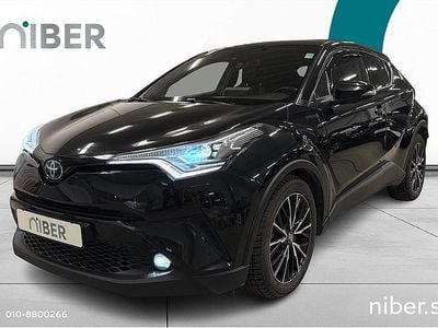 Svart Begagnad 2018 Toyota C-HR Executive SUV | 214 900 kr (Marknadspris)