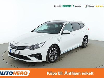 Begagnad Kia Optima Advance 207 HK (152 kW) 2019 Vit Kombi