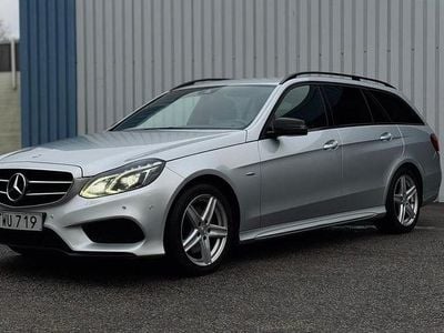 Silver Begagnad 2016 Mercedes E220 AMG Kombi | 154 900 kr (Superpris)
