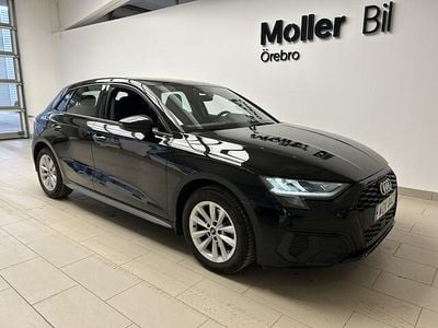 Begagnad Audi A3 Proline 150 HK (110 kW) 2023 Brilliantsvart Sedan