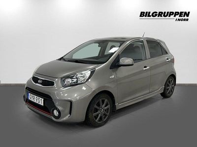 Begagnad Kia Picanto 67 HK (49 kW) 2015 Grå Halvkombi