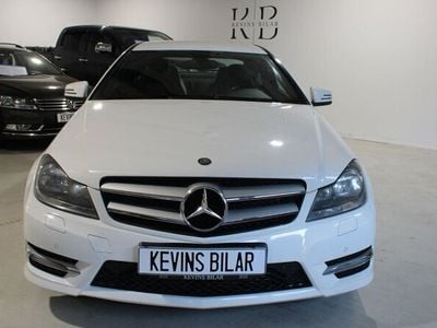 Begagnad Mercedes C180 AMG 157 HK (115 kW) 2012 Vit Sportkupé