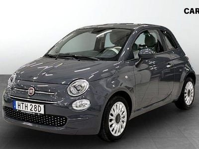 Begagnad Fiat 500 Lounge 71 HK (52 kW) 2021 Grå (grey) Halvkombi