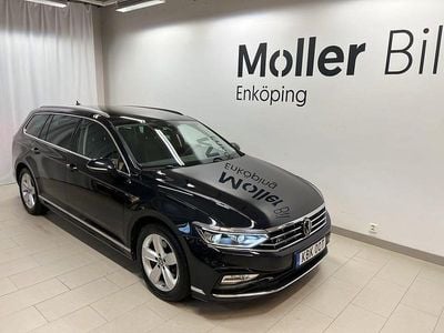 Svart (deep black pearl) Begagnad 2022 VW Passat GT Kombi | 298 900 kr (Marknadspris)