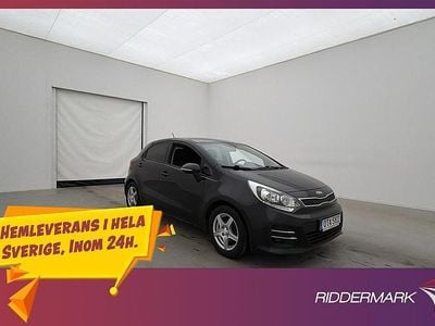 Begagnad Kia Rio 84 HK (61 kW) 2014 Svart Halvkombi