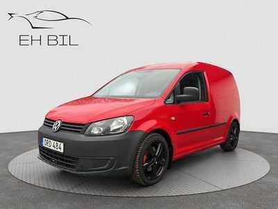 Röd Begagnad 2014 VW Caddy Minibuss | 99 900 kr (Dyr)