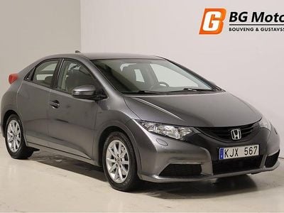 Grå Begagnad 2012 Honda Civic Halvkombi | 129 600 kr (Marknadspris)