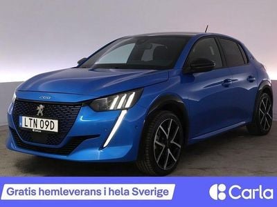 Blå Begagnad 2022 Peugeot e-208 GT Halvkombi | 190 990 kr (Marknadspris)