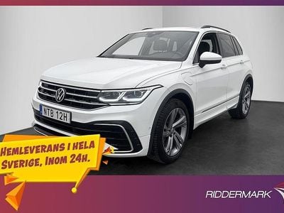 Vit Begagnad 2022 VW Tiguan R-line SUV | 349 800 kr (Lite dyr)