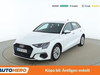 Vit Begagnad 2021 Audi A3 Sportback e-tron Halvkombi | 259 000 kr (Marknadspris)