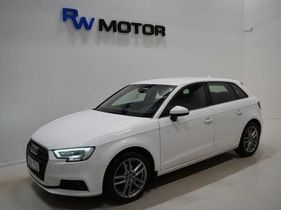 Begagnad Audi A3 Proline 150 HK (110 kW) 2018 Vit Sedan