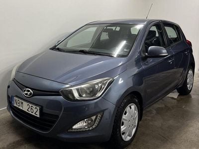 Blå Begagnad 2013 Hyundai i20 Premium Halvkombi | 46 900 kr (Bra pris)