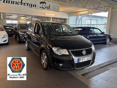 Begagnad VW Touran Cross 170 HK (125 kW) 2007 Svart Minibuss