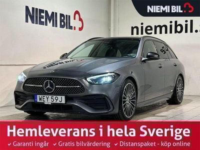 Grå Begagnad 2021 Mercedes C220 AMG Kombi | 419 900 kr (Marknadspris)