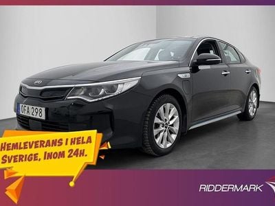 Svart Begagnad 2017 Kia Optima Advance | 154 800 kr (Marknadspris)