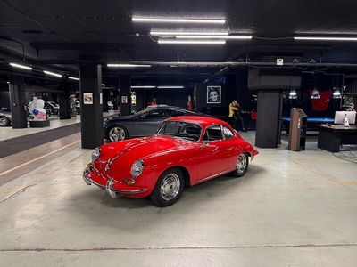 Röd Begagnad 1965 Porsche 356 Sportkupé | 895 000 kr
