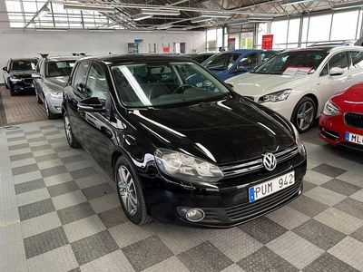 Svart Begagnad 2010 VW Golf VI Sport Halvkombi | 69 500 kr (Dyr)