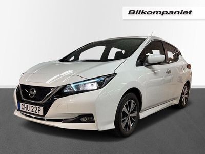 begagnad Nissan Leaf 40kWh Acenta Vit