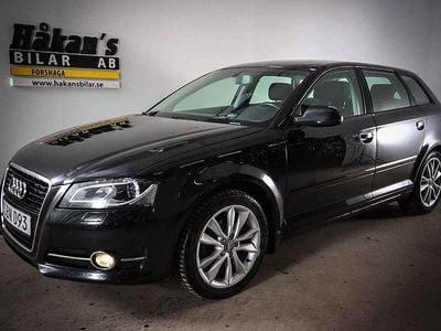 Svart Begagnad 2011 Audi A3 Sportback Ambition Halvkombi | 99 500 kr (Dyr)