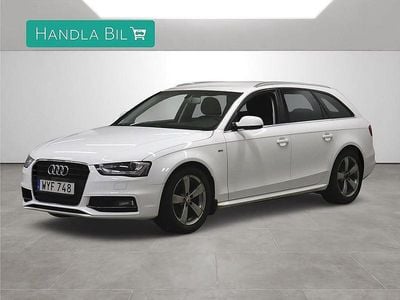 Vit Begagnad 2014 Audi A4 S-Line Kombi | 109 900 kr (Marknadspris)