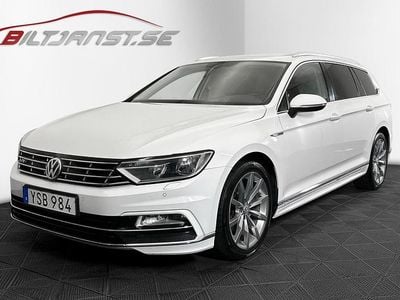 Vit Begagnad 2017 VW Passat R-line Kombi | 189 900 kr (Lite dyr)