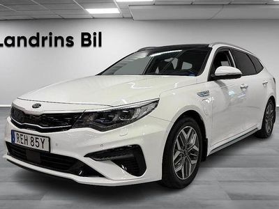 Begagnad Kia Optima Plus 205 HK (150 kW) 2019 Vit pearl metallic Kombi