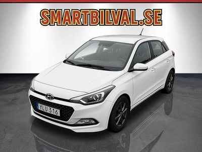 Begagnad Hyundai i20 Premium 101 HK (74 kW) 2017 Vit Halvkombi