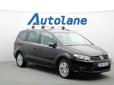 Svart Begagnad 2016 VW Sharan Minibuss | 279 900 kr (Marknadspris)