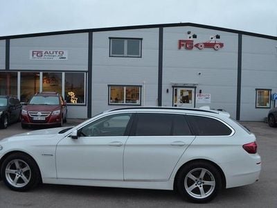 Vit Begagnad 2013 BMW 520 Kombi | 109 900 kr (Bra pris)