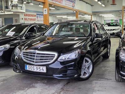 Begagnad Mercedes E220 170 HK (125 kW) 2014 Svart Sedan