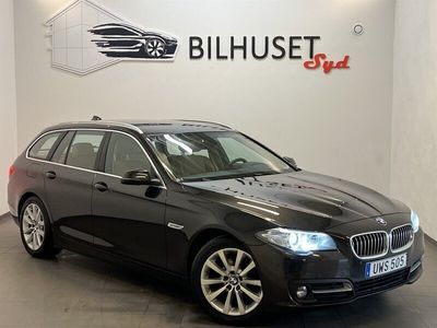 begagnad BMW 520 d Touring 190hk Läder/Krok/Rattvärme/Nyservad