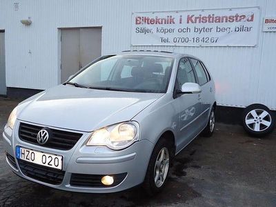 Begagnad VW Polo 81 HK (59 kW) 2009 Silver Halvkombi