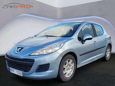Ljusblå Begagnad 2010 Peugeot 207 Halvkombi | 39 900 kr (Marknadspris)