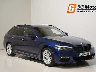 Begagnad BMW 520 M Sport 191 HK (140 kW) 2018 Blå Kombi
