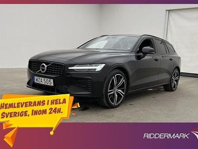 Svart Begagnad 2022 Volvo V60 R-Design Kombi | 394 800 kr (Lite dyr)