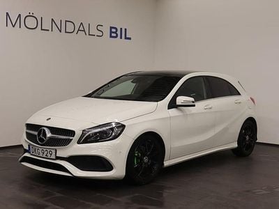Vit Begagnad 2017 Mercedes A180 AMG Halvkombi | 184 900 kr (Lite dyr)