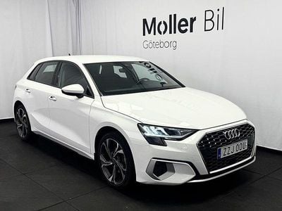 Ibisvit Begagnad 2023 Audi A3 Design | 269 900 kr (Marknadspris)