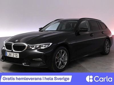 Svart Begagnad 2021 BMW 330e Sport Line Kombi | 275 990 kr (Bra pris)