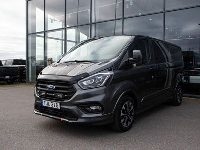 begagnad Ford Transit Custom Sport 185 hk Crew Cab 5 Sits Värmare