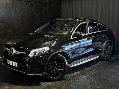 Svart Begagnad 2017 Mercedes GLE350 SUV | 424 500 kr (Dyr)