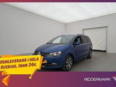 Begagnad VW Sharan GT 184 HK (135 kW) 2017 Blå Minibuss
