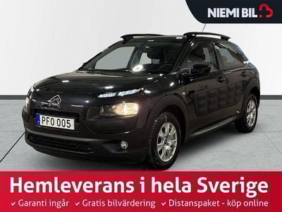 Begagnad Citroën C4 Cactus PureTech 82 HK (60 kW) 2017 Svart Halvkombi