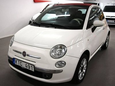 begagnad Fiat 500C 1.2 8V Manuell, 69hk, 2010